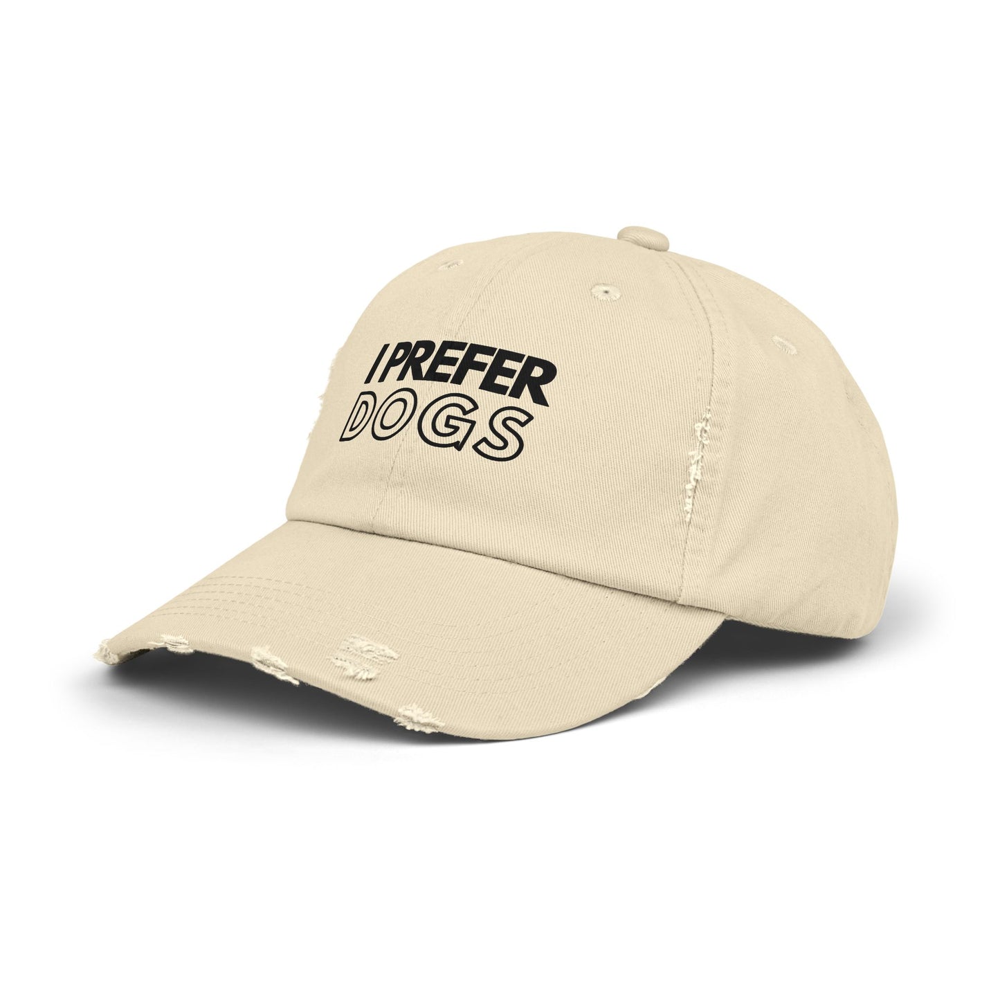 I Prefer Dogs Cap