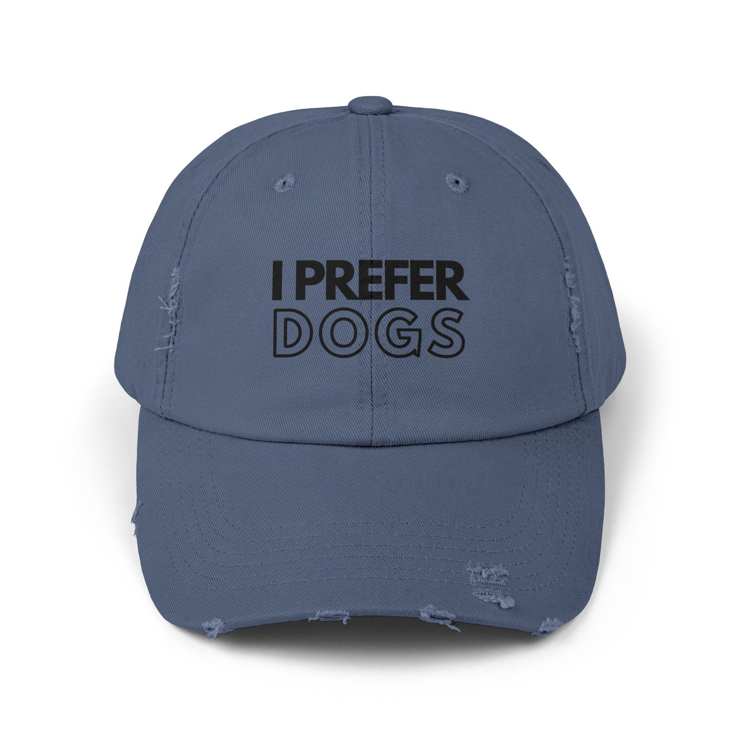 I Prefer Dogs Cap