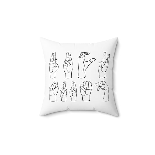 F*CK TRUMP Square Pillow